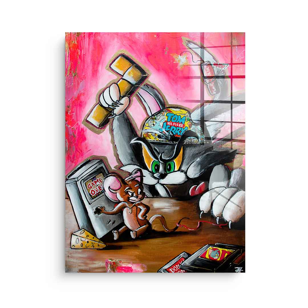Game Over - Acrylglas