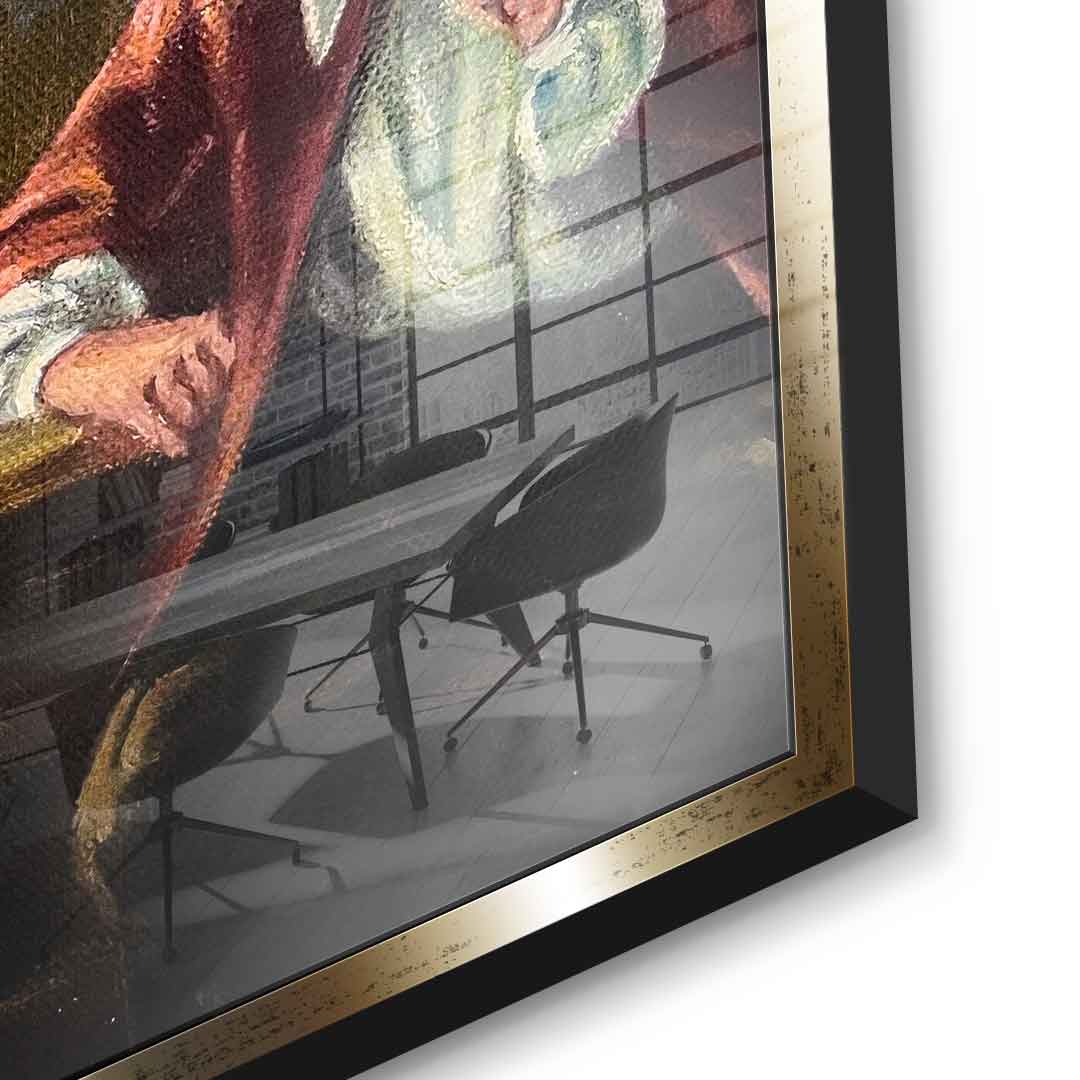 Gangster's meeting - acrylic glass