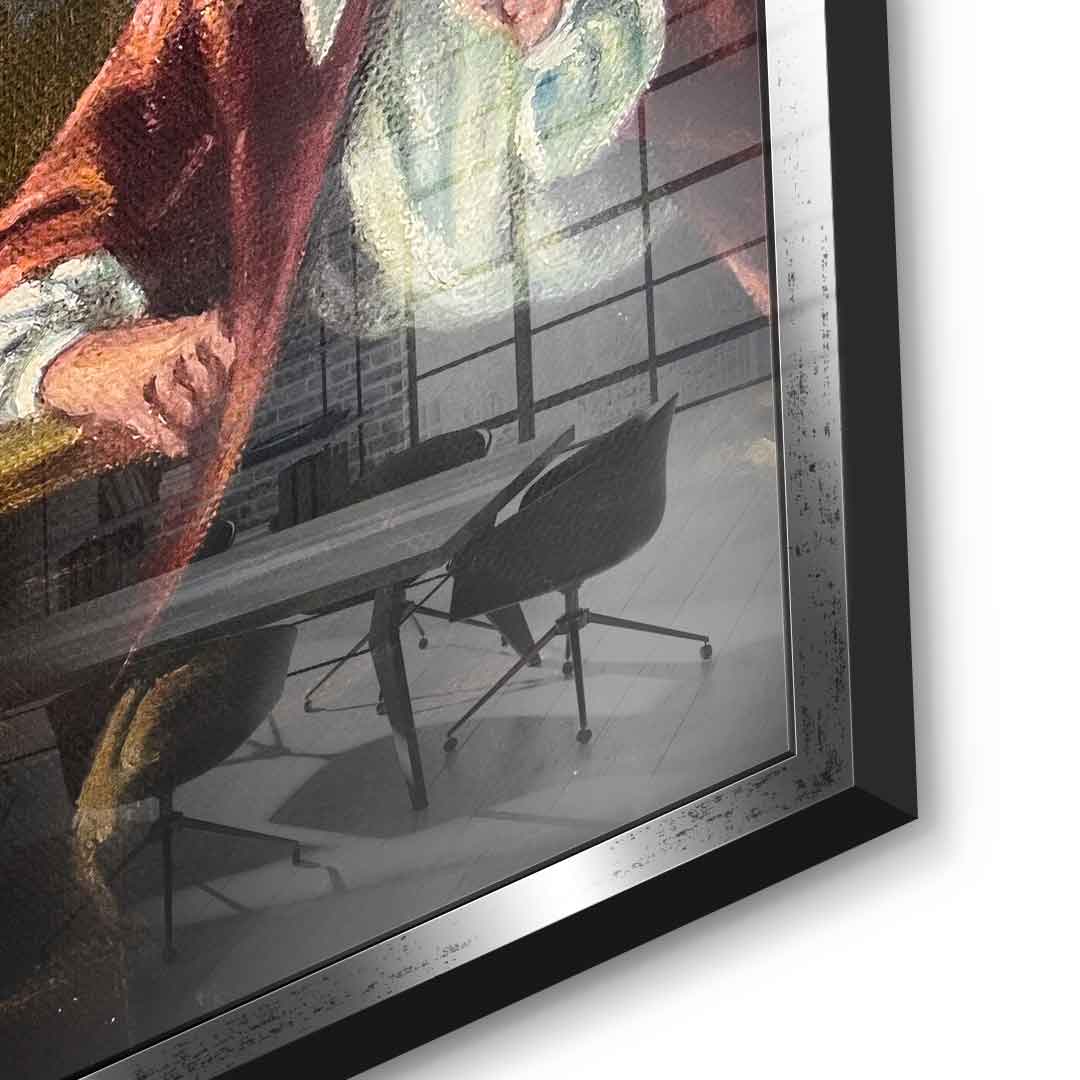 Gangster's meeting - acrylic glass