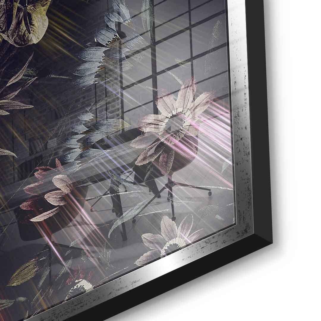 Garden Skull - Acrylic glass