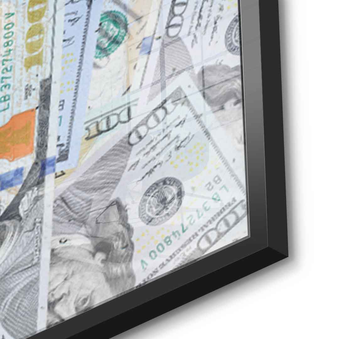 Money Stack - acrylic glass