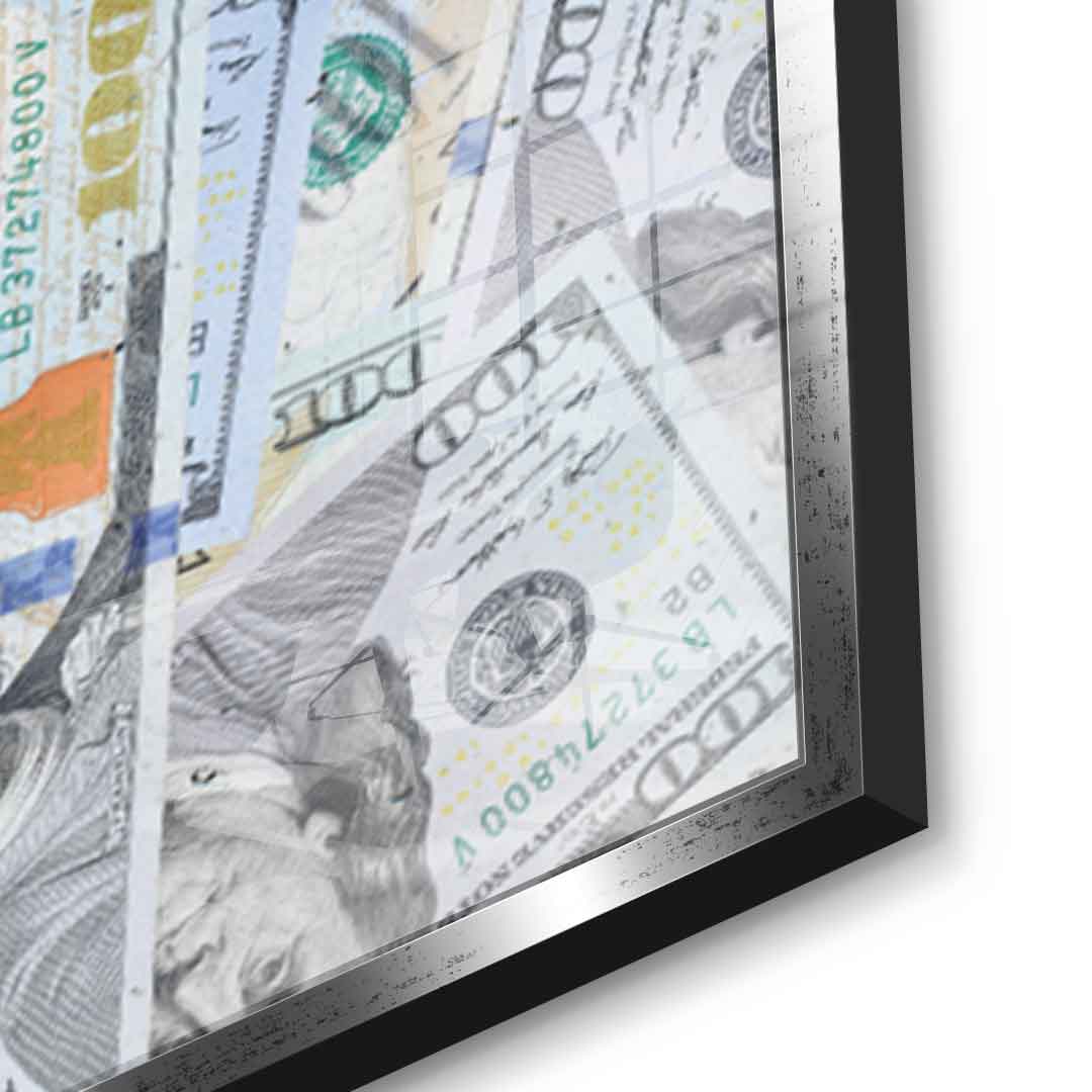 Money Stack - acrylic glass