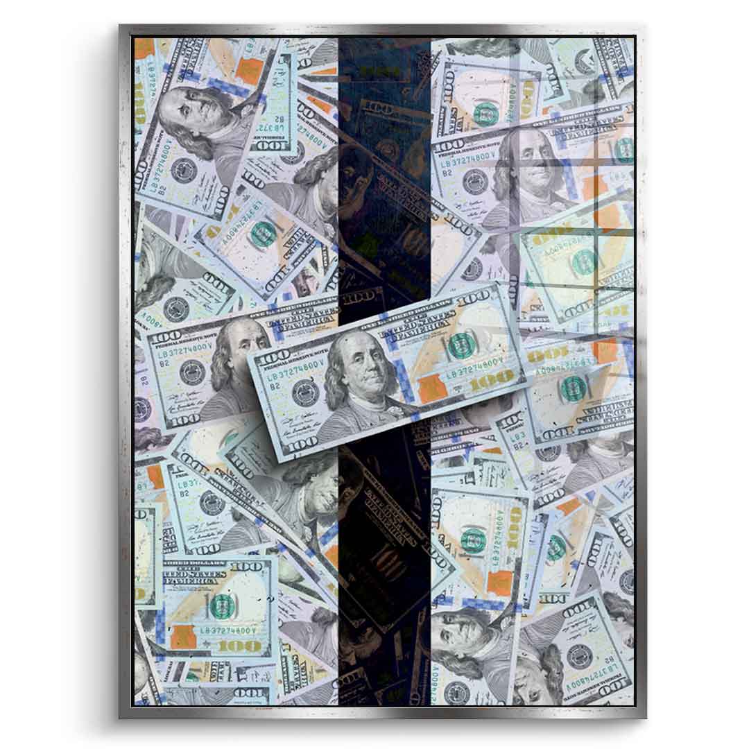 Money Stack - acrylic glass