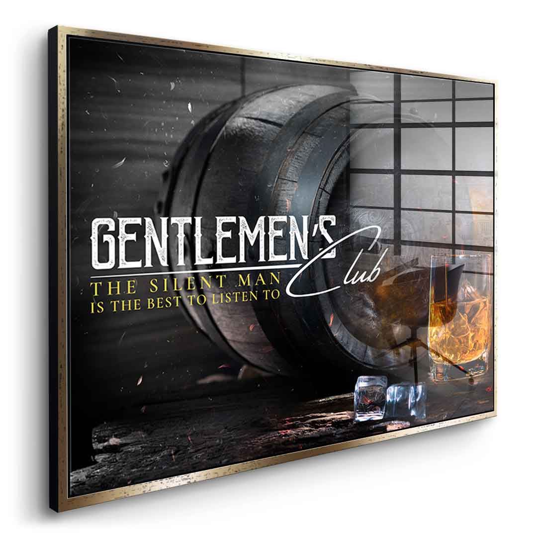 Gentlemen´s Club - acrylic glass