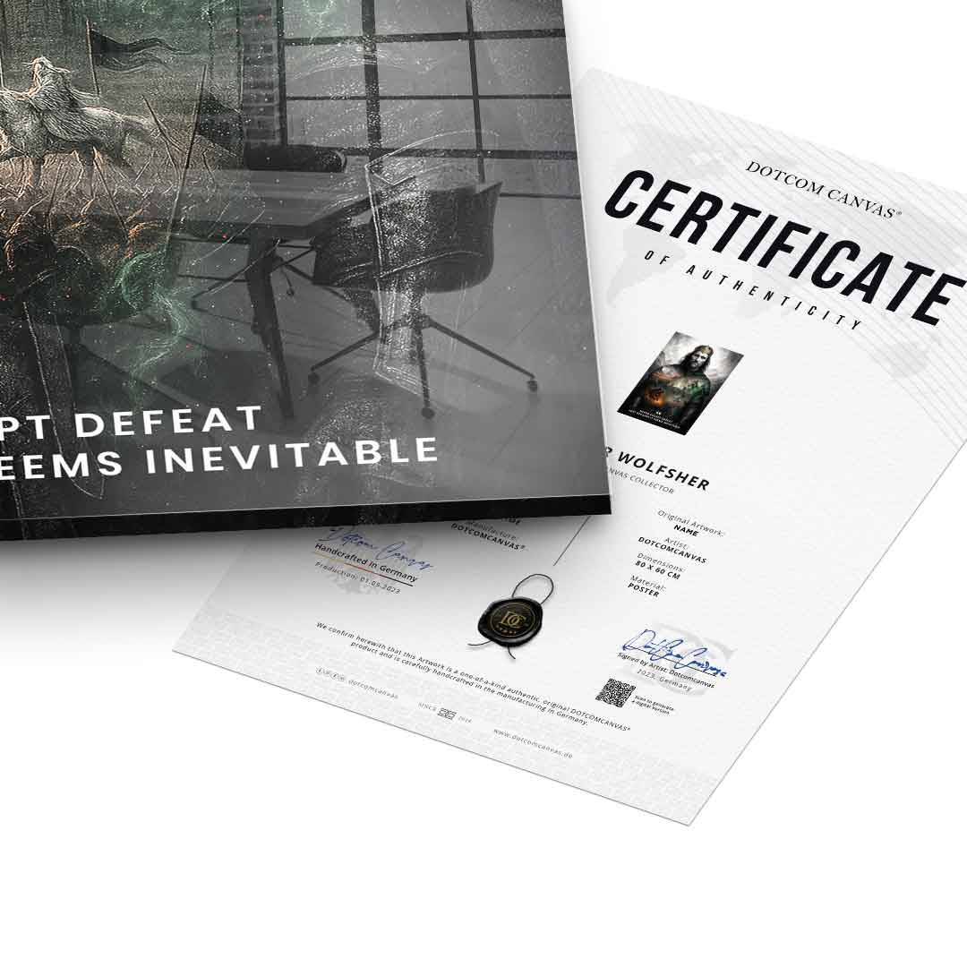 Get Back Up - Acrylglas