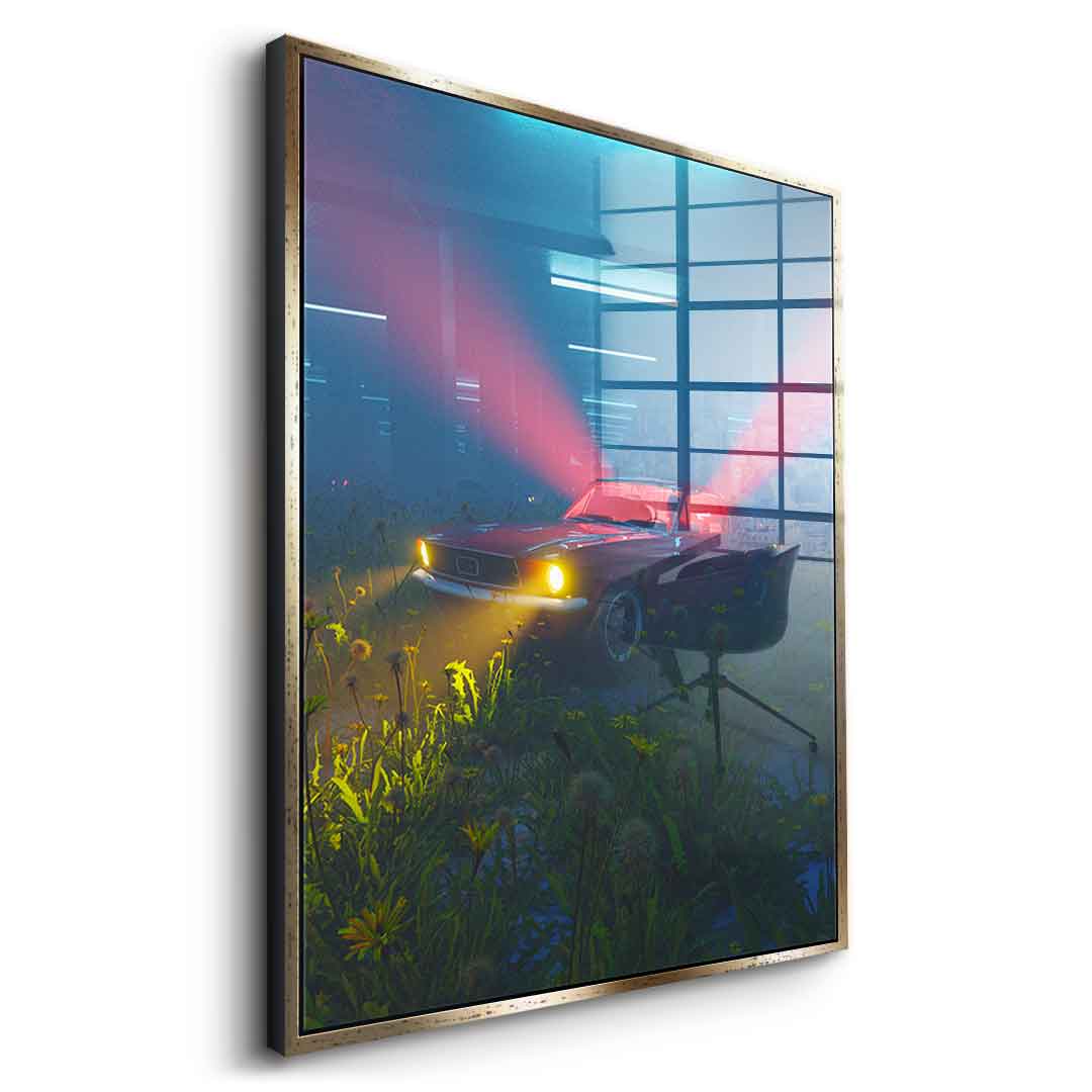 Green Garage - Acrylglas