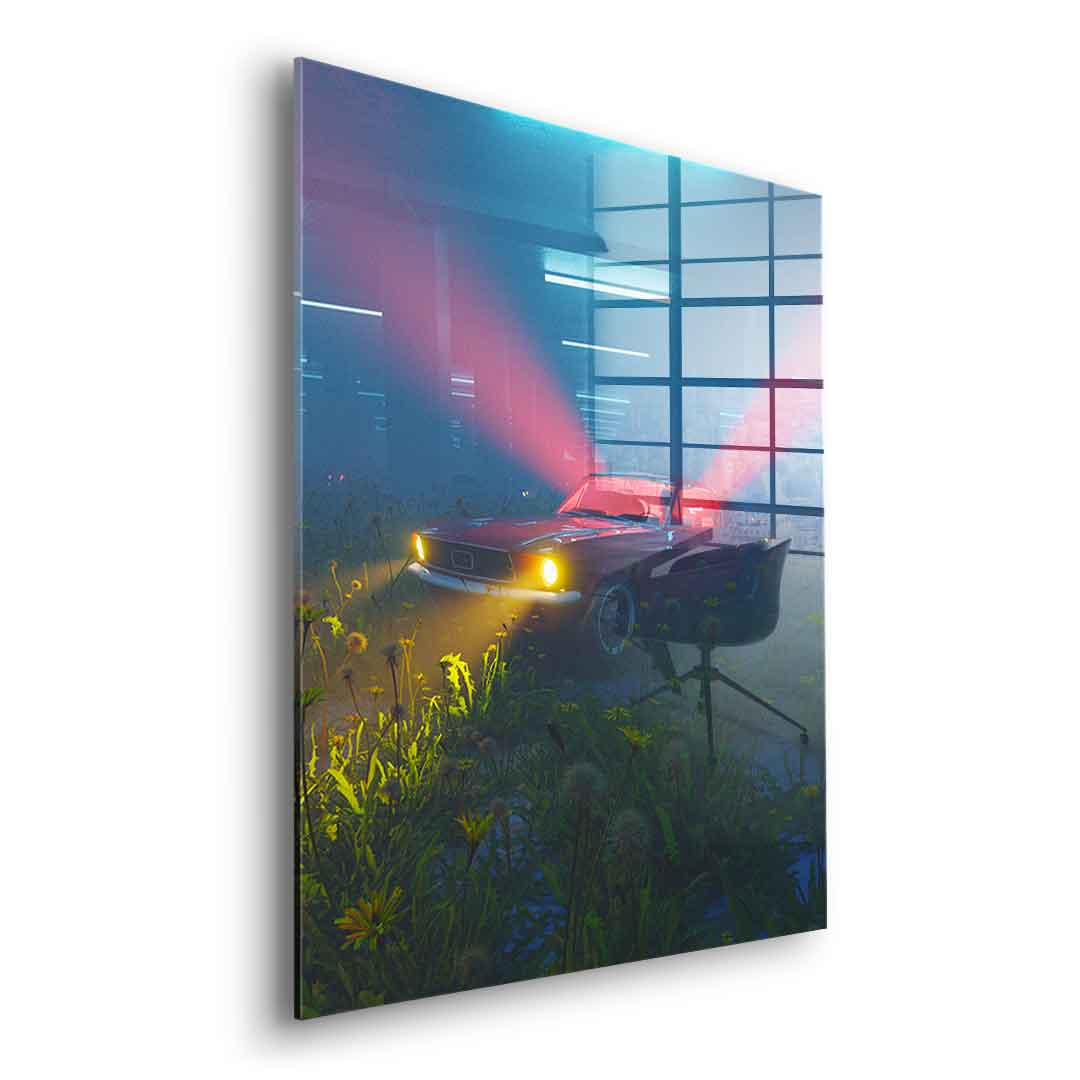 Green Garage - Acrylglas