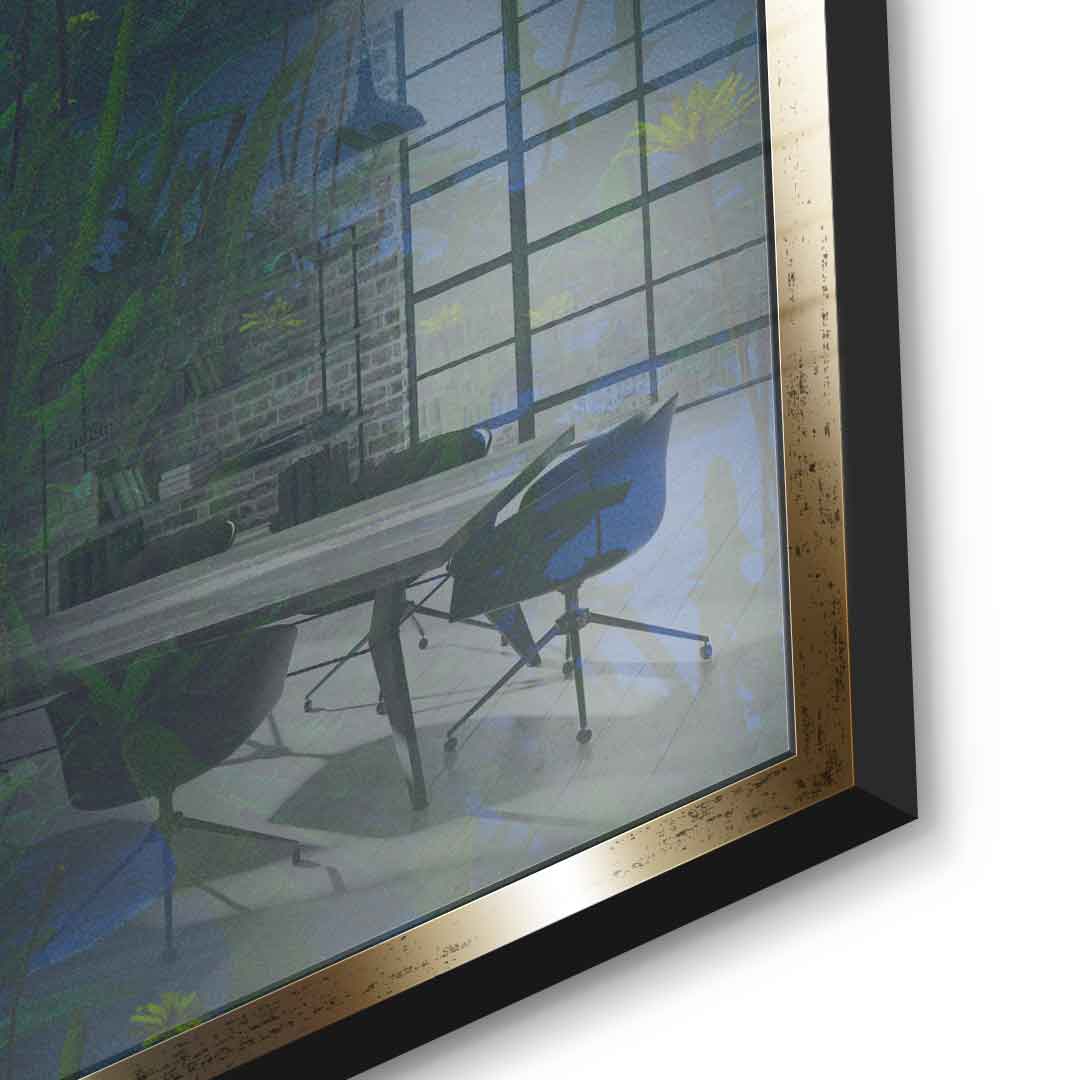 Green Garage - Acrylglas