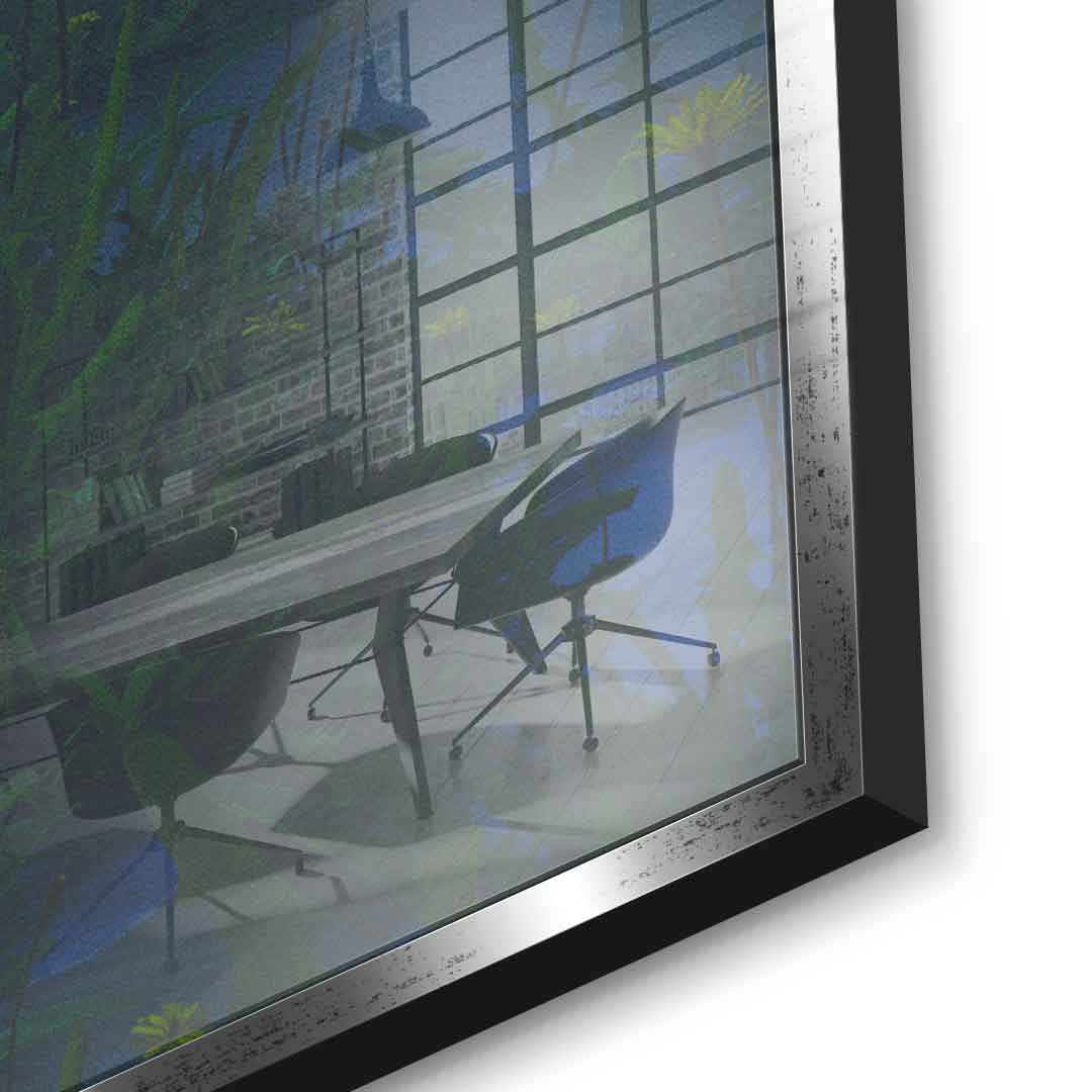 Green Garage - Acrylglas