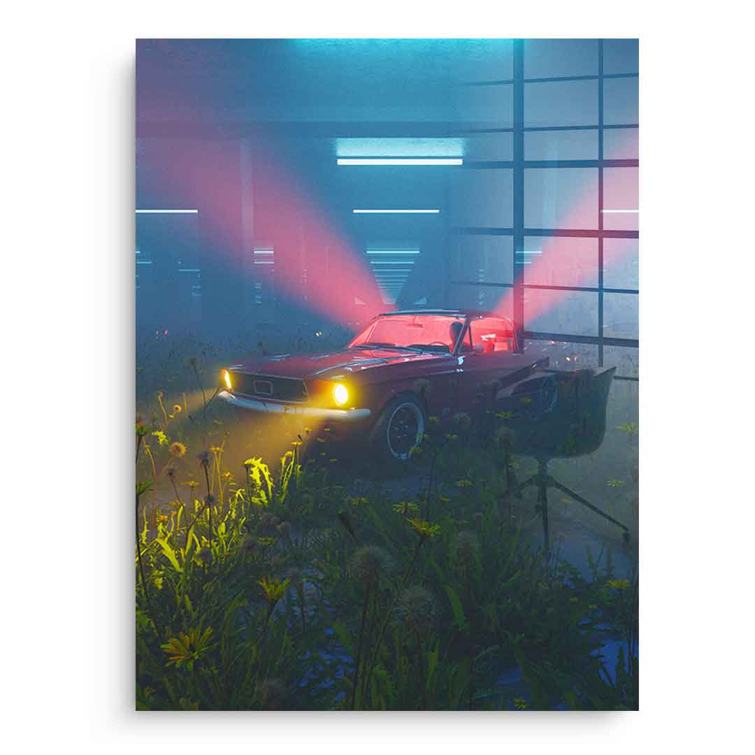 Green Garage - Acrylglas