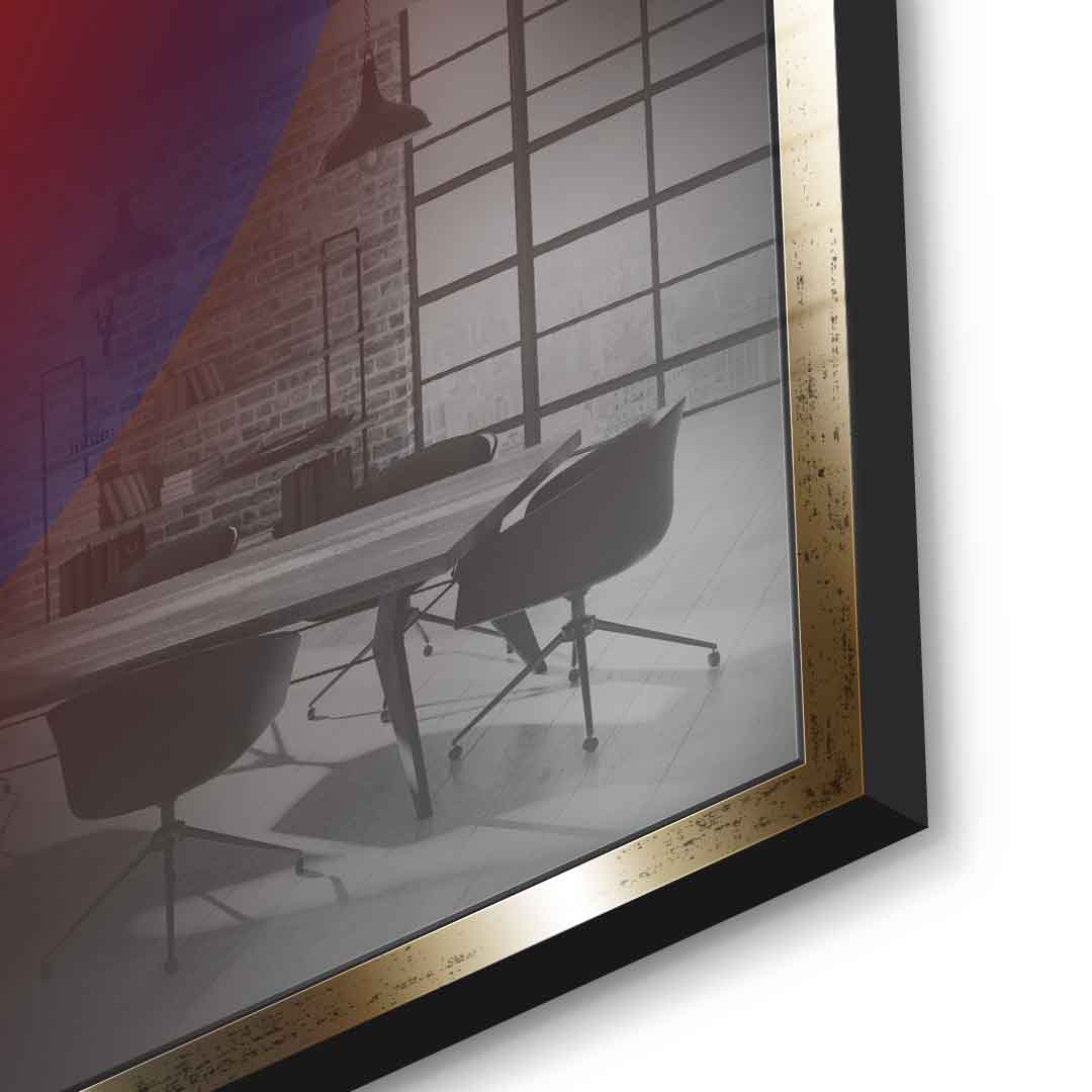 Hands Skull - Acrylglas