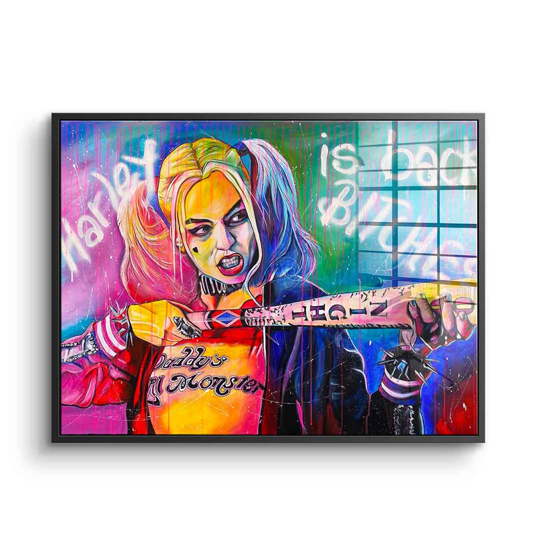Harley is back - Acrylglas