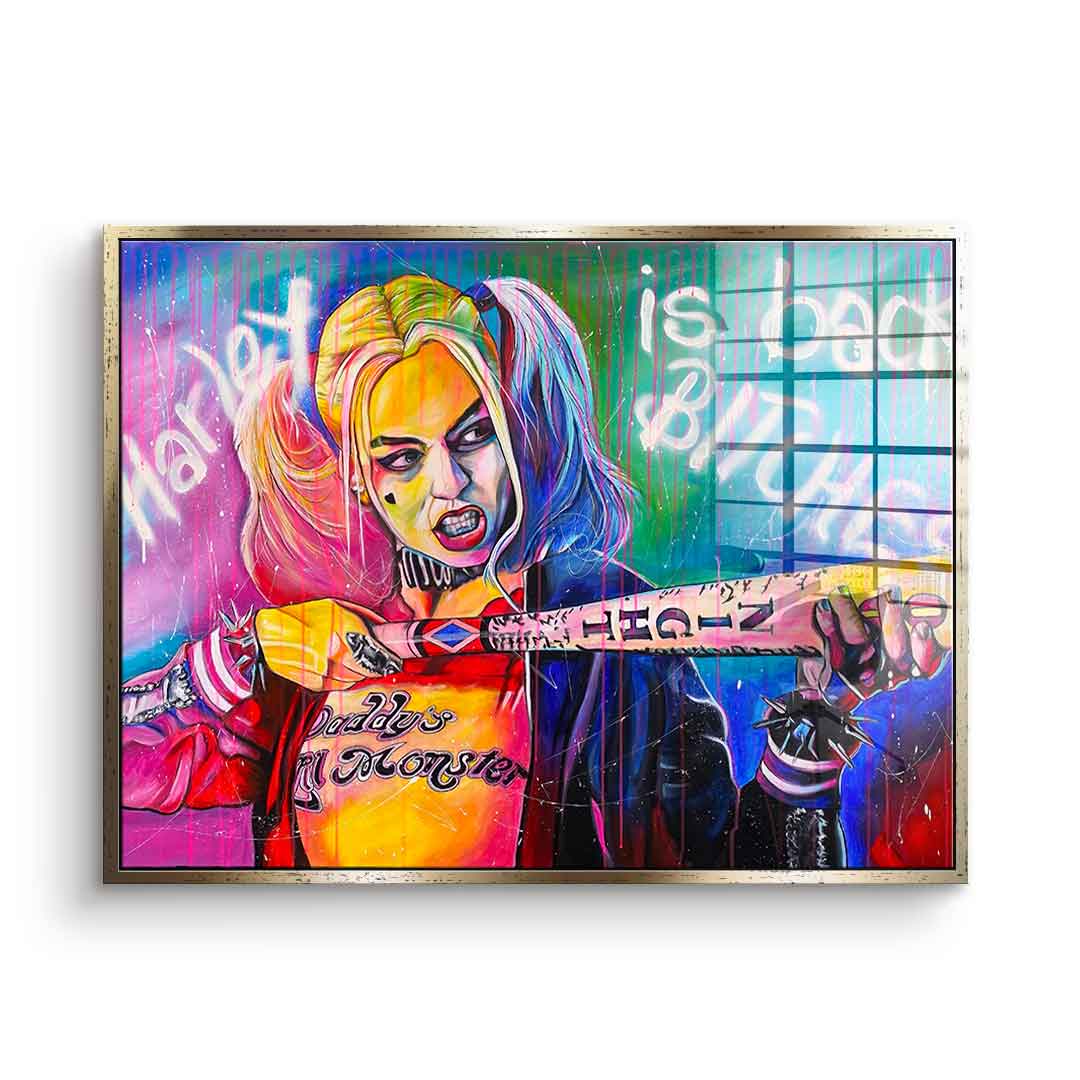 Harley is back - Acrylglas
