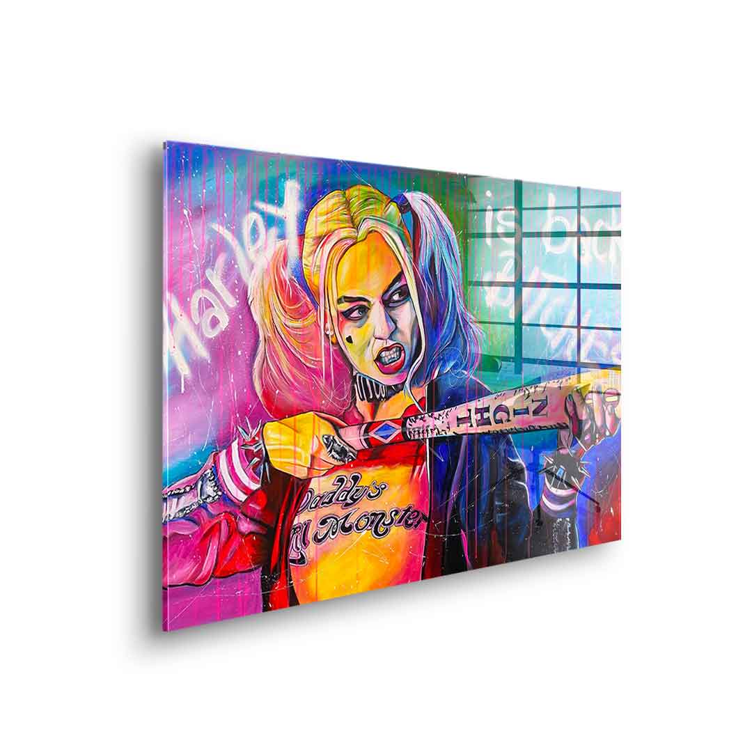 Harley is back - Acrylglas