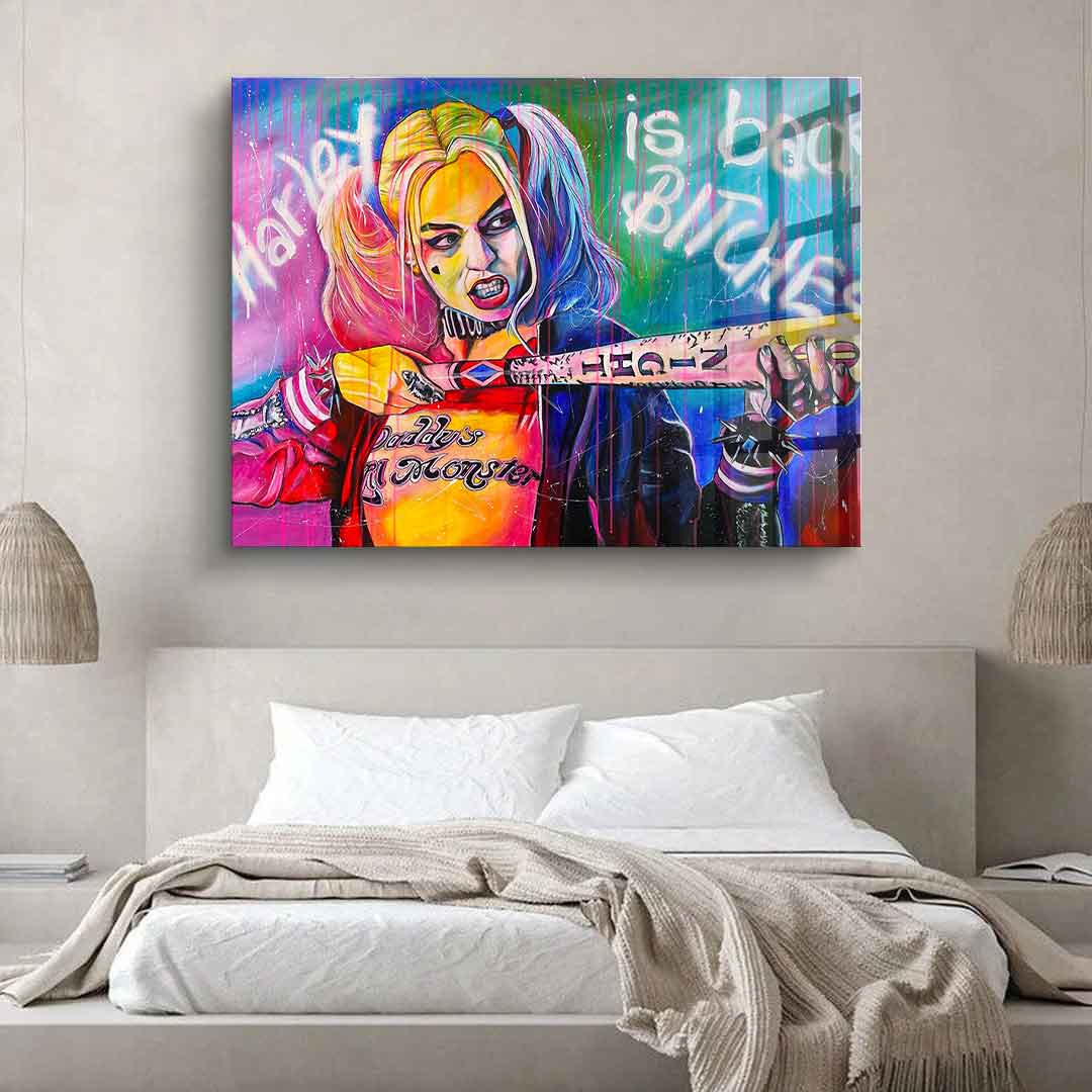 Harley is back - Acrylglas