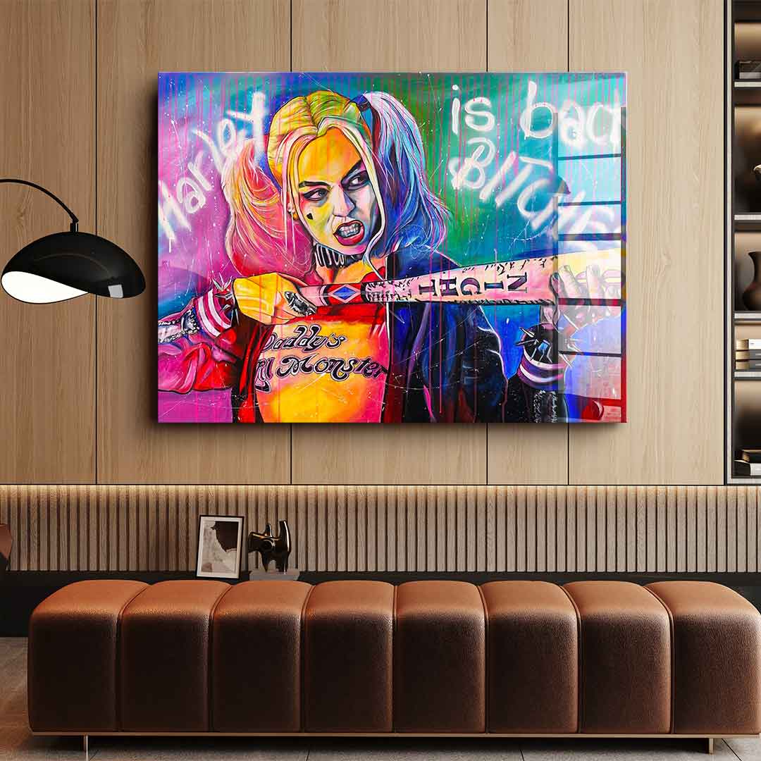 Harley is back - Acrylglas