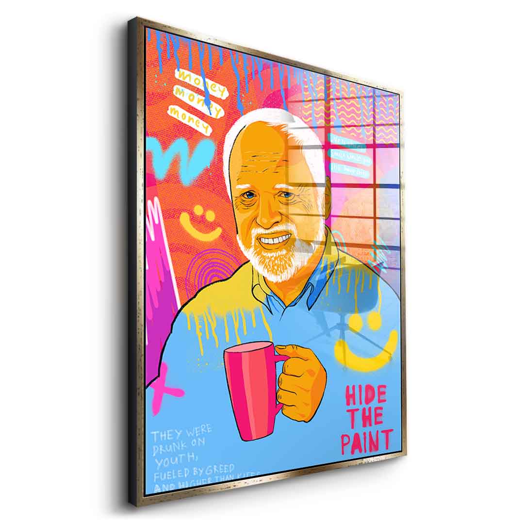 Harold Meme - Acrylglas
