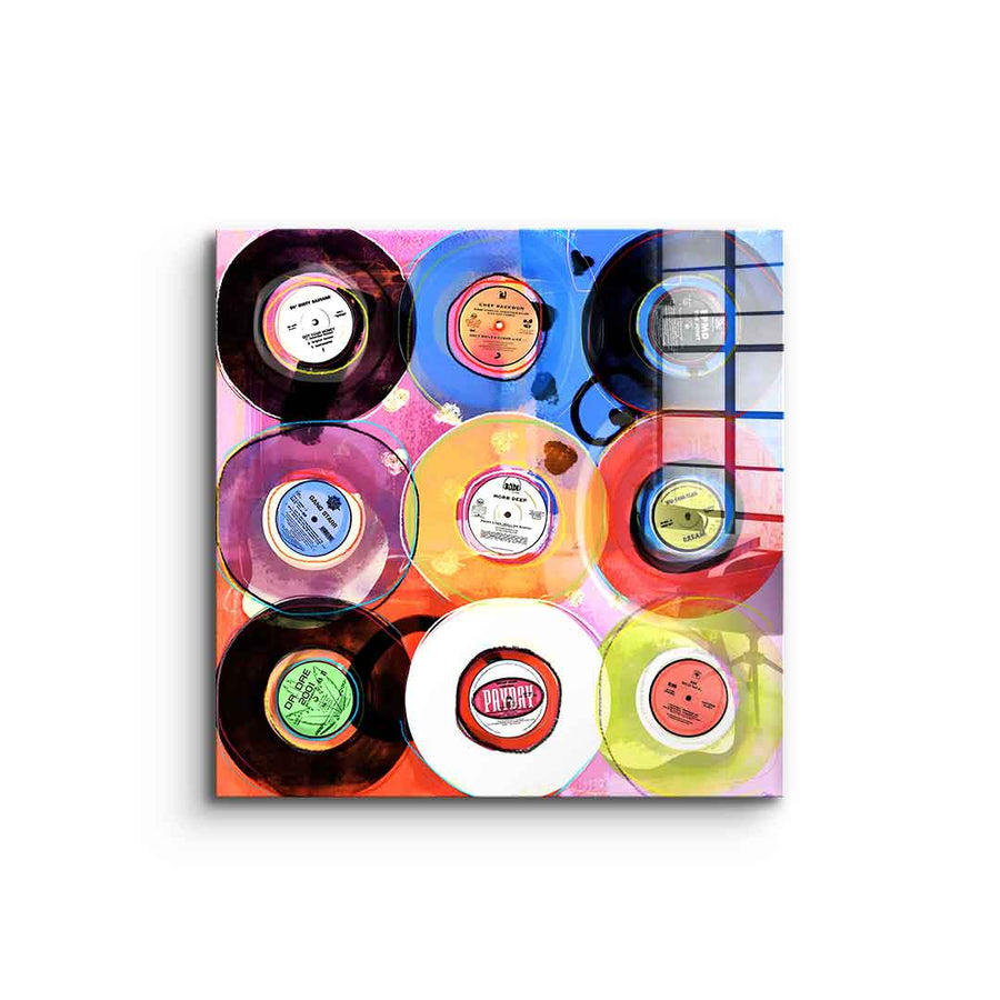 Hip-Hop Vinyl Collection - Acrylglas – Vorderseite