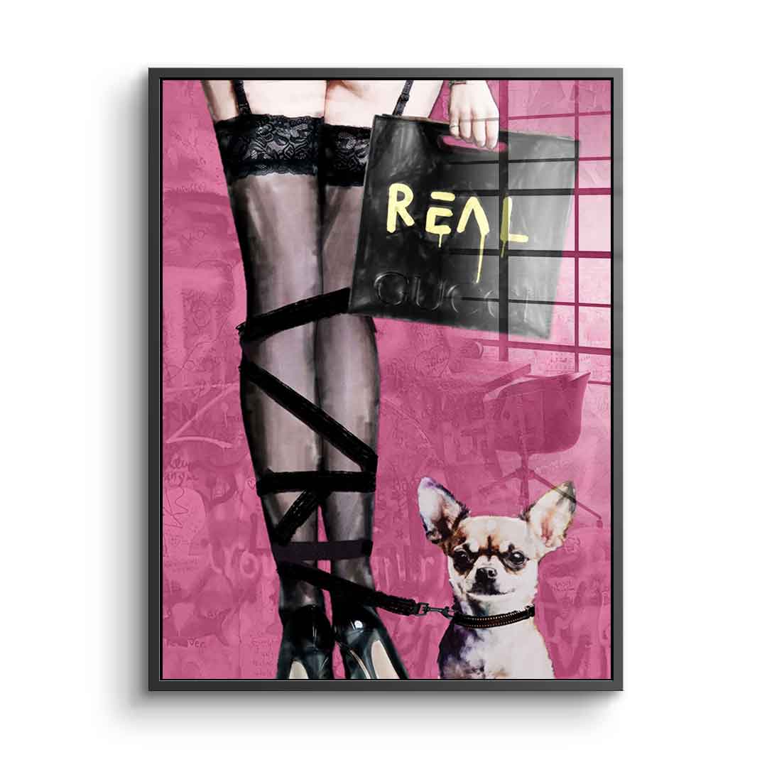 Strappy Stiletto - Acrylglas