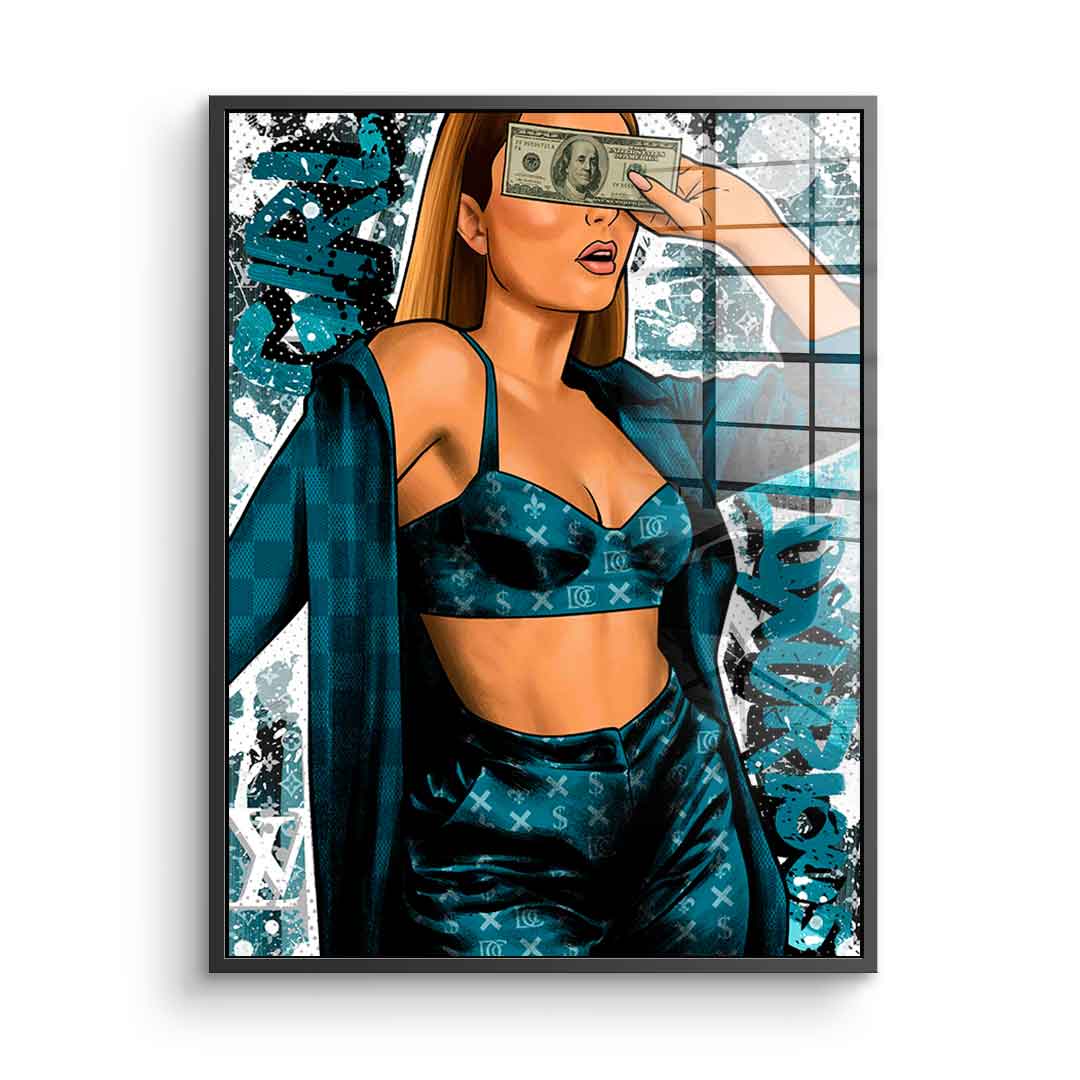 DCC Girl - Acrylglas