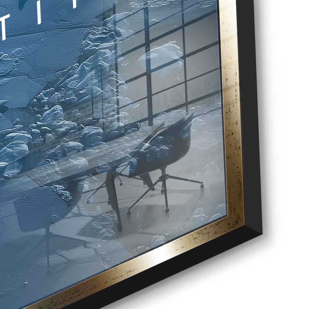 Isolation Builds Identity - Acrylglas