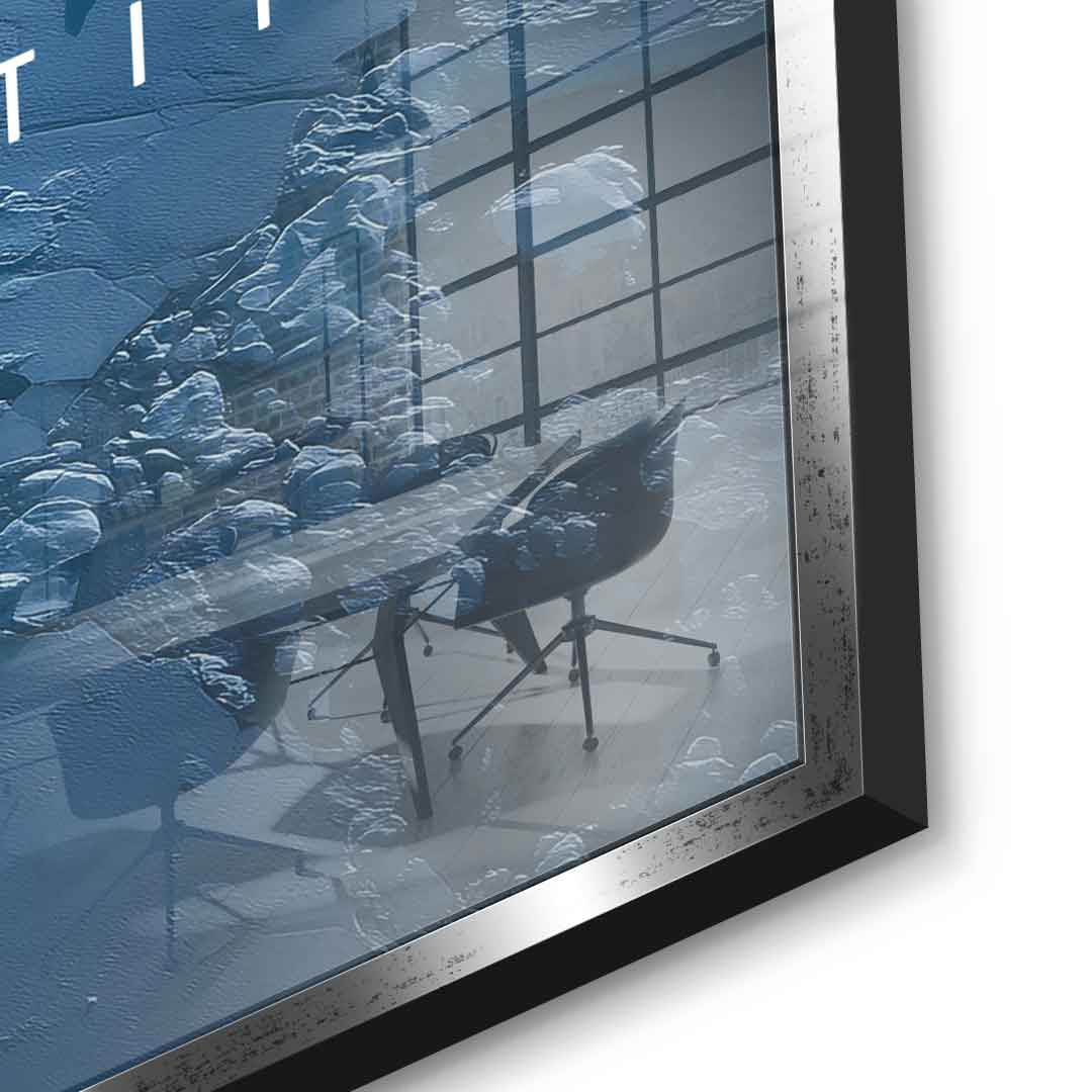Isolation Builds Identity - Acrylglas