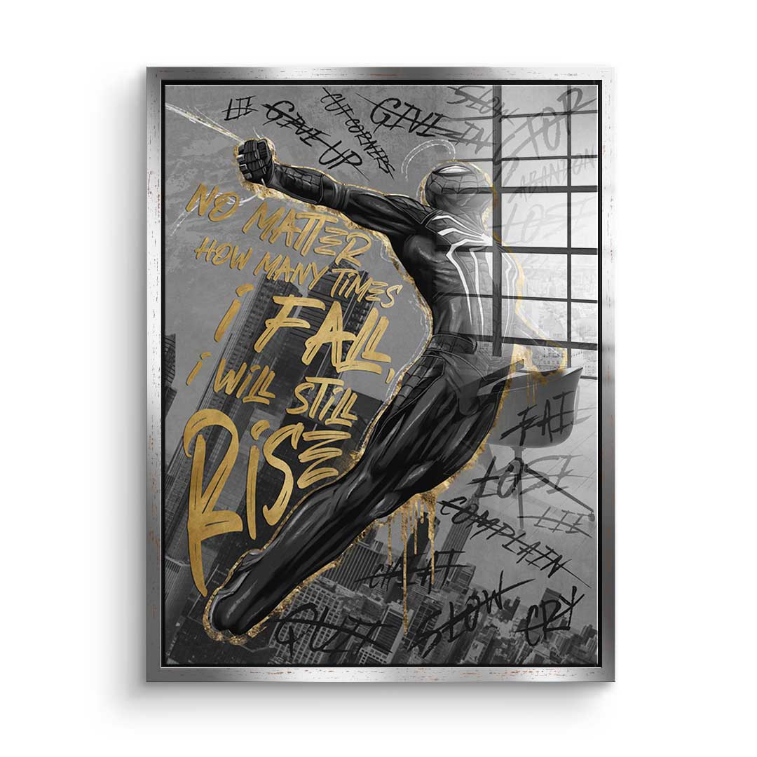 I wants still rise - acrylic glass