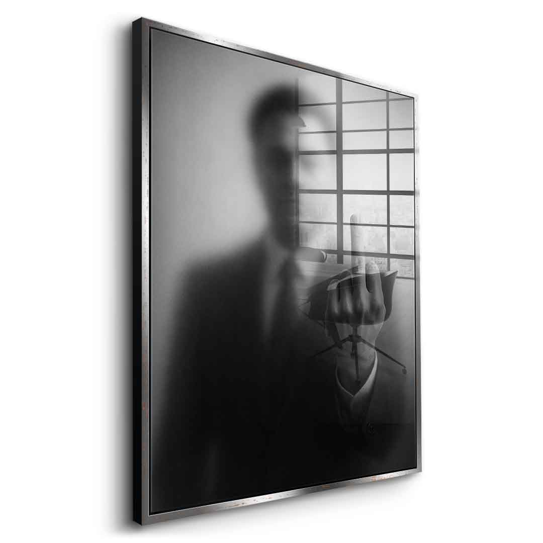 J. Belfort's Silhouette - Acrylglas
