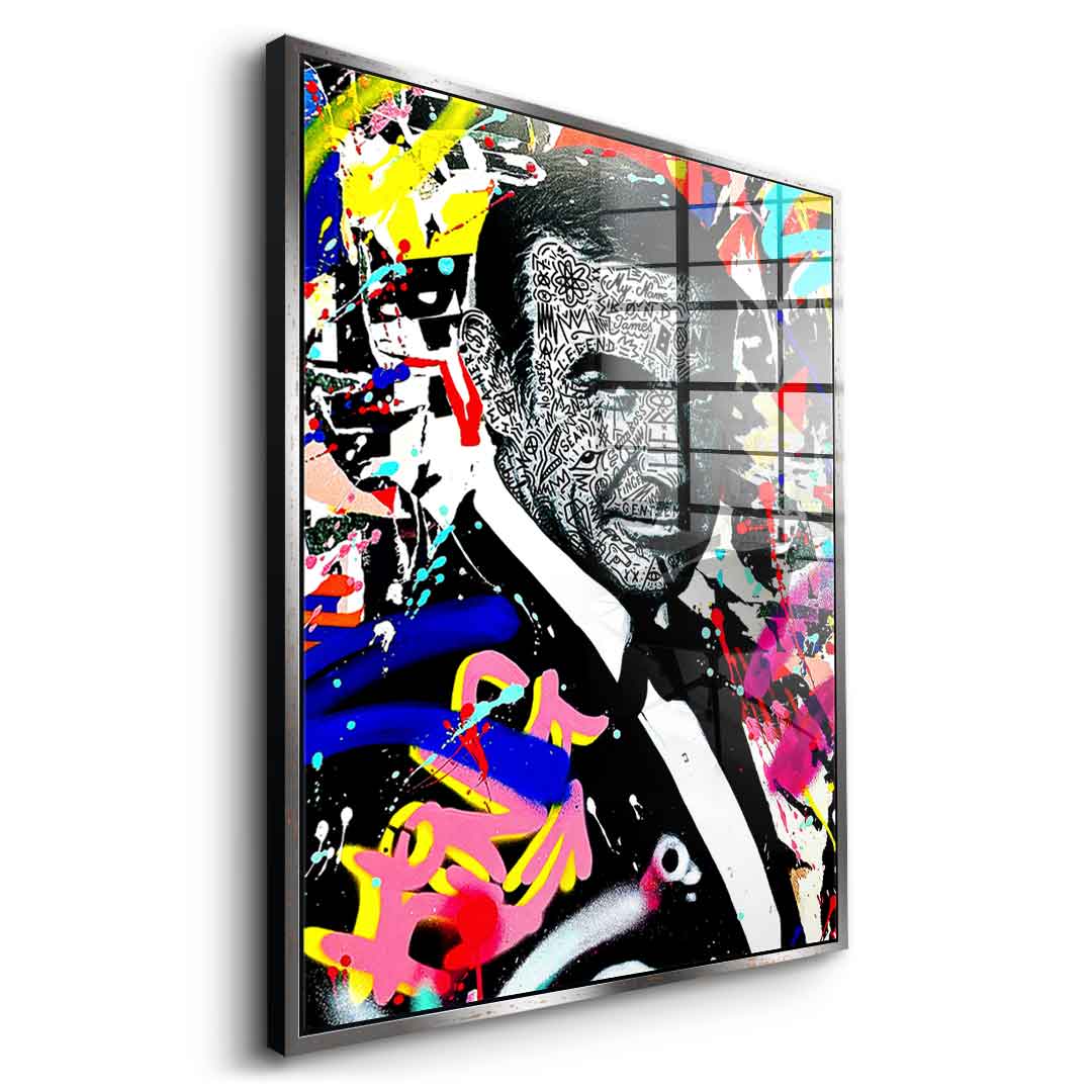 My name is bond XL - acrylic glass
