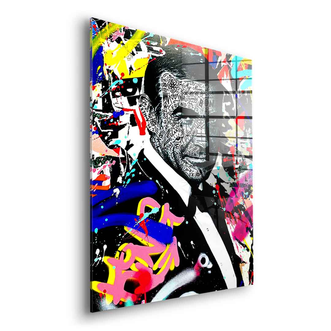 My name is bond XL - acrylic glass