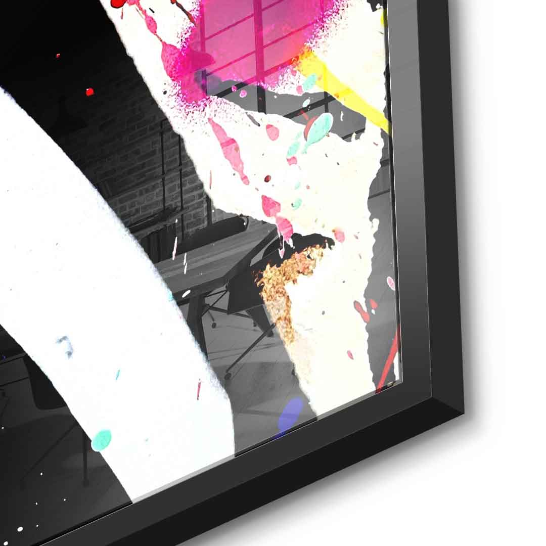 My name is bond XL - acrylic glass
