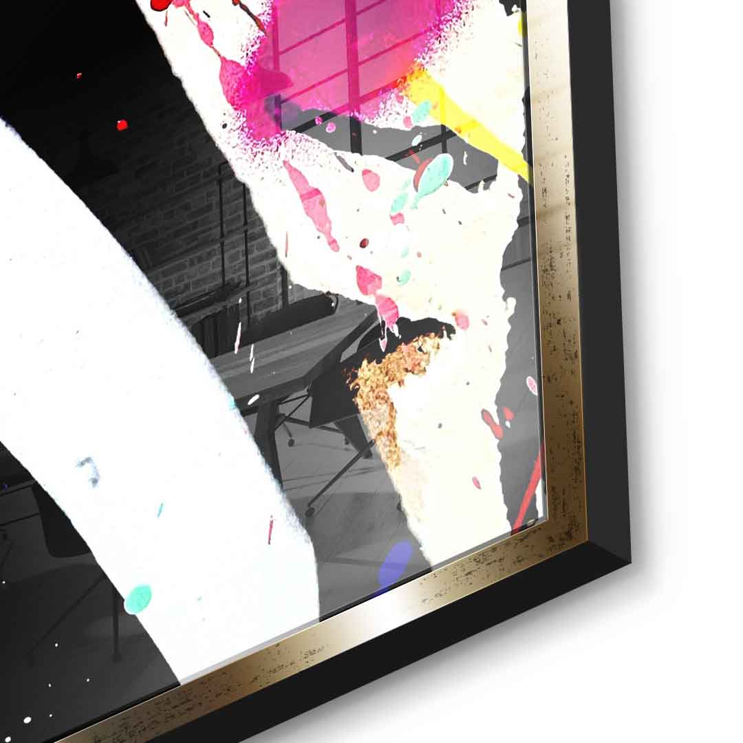 My name is bond XL - acrylic glass