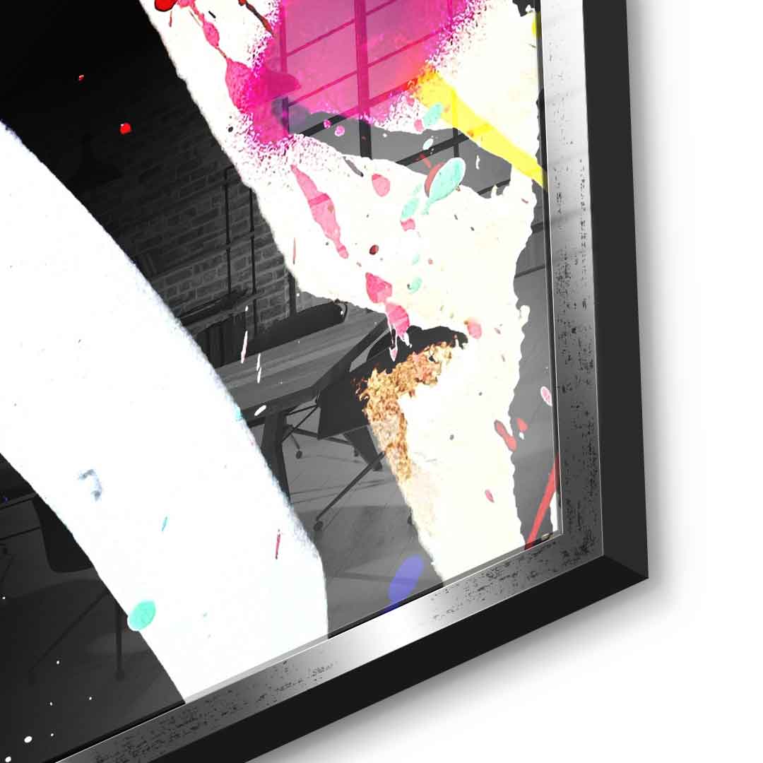 My name is bond XL - acrylic glass