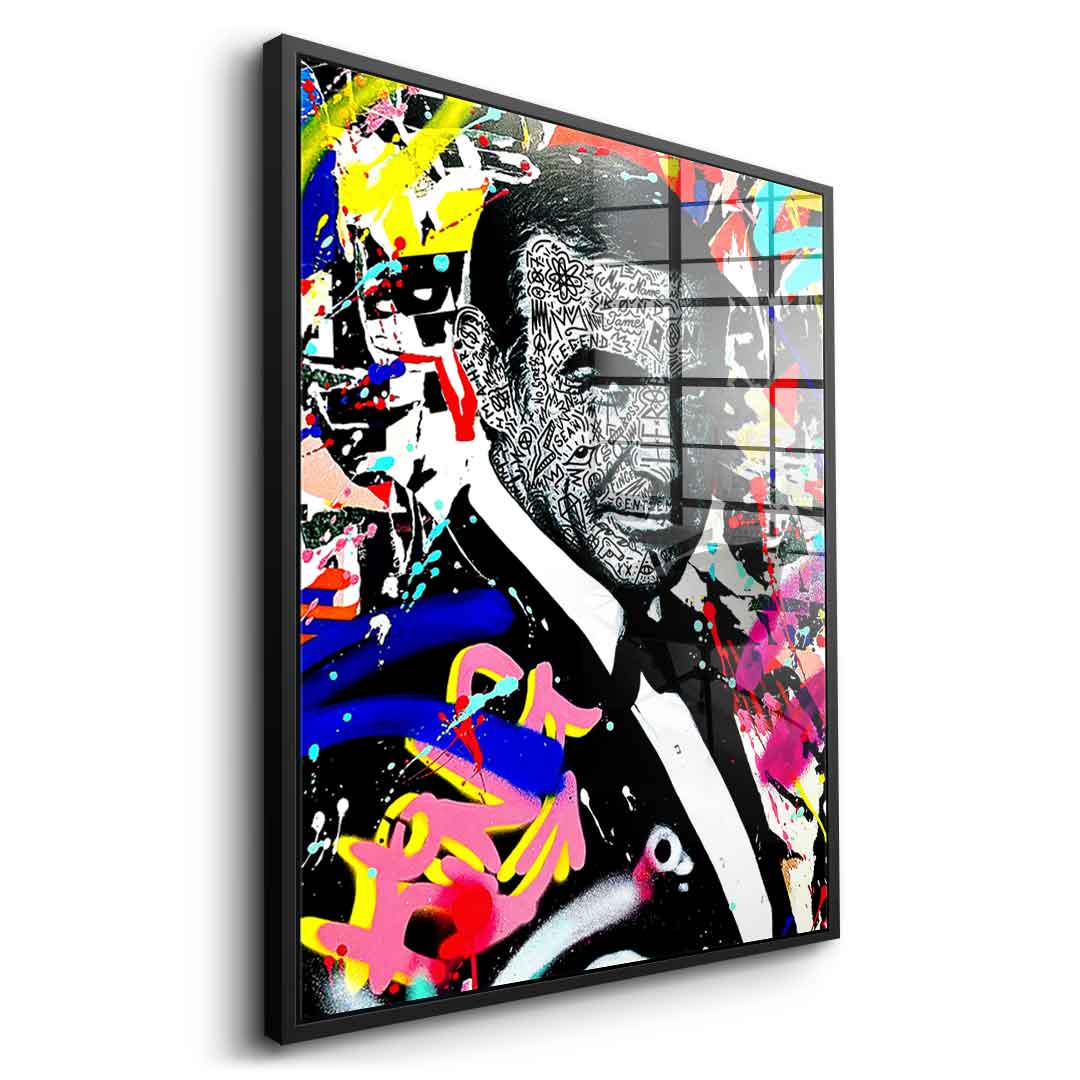 My name is bond XL - acrylic glass