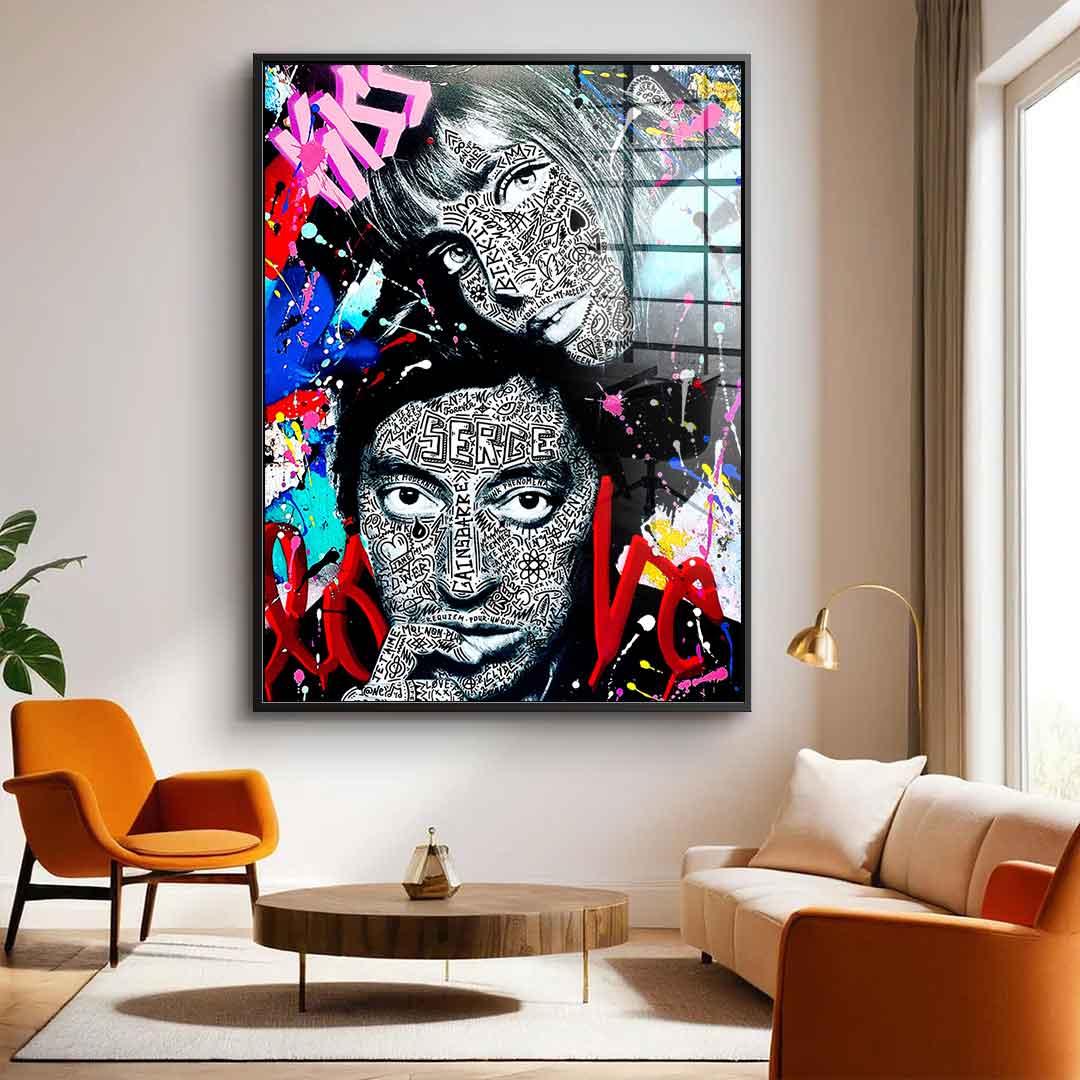 SERGE & JANE FOREVER - Acrylglas