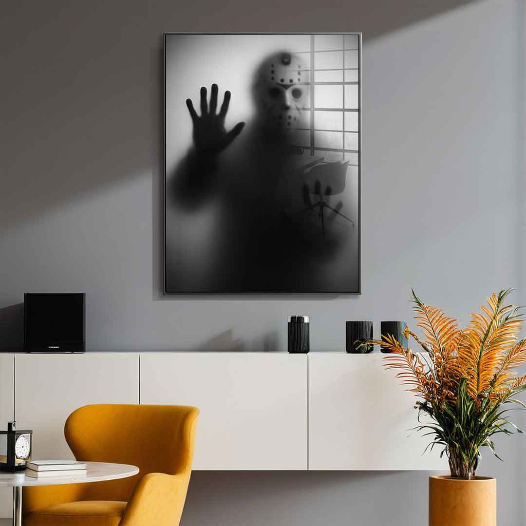Jason Voorhees Silhouette - acrylic glass