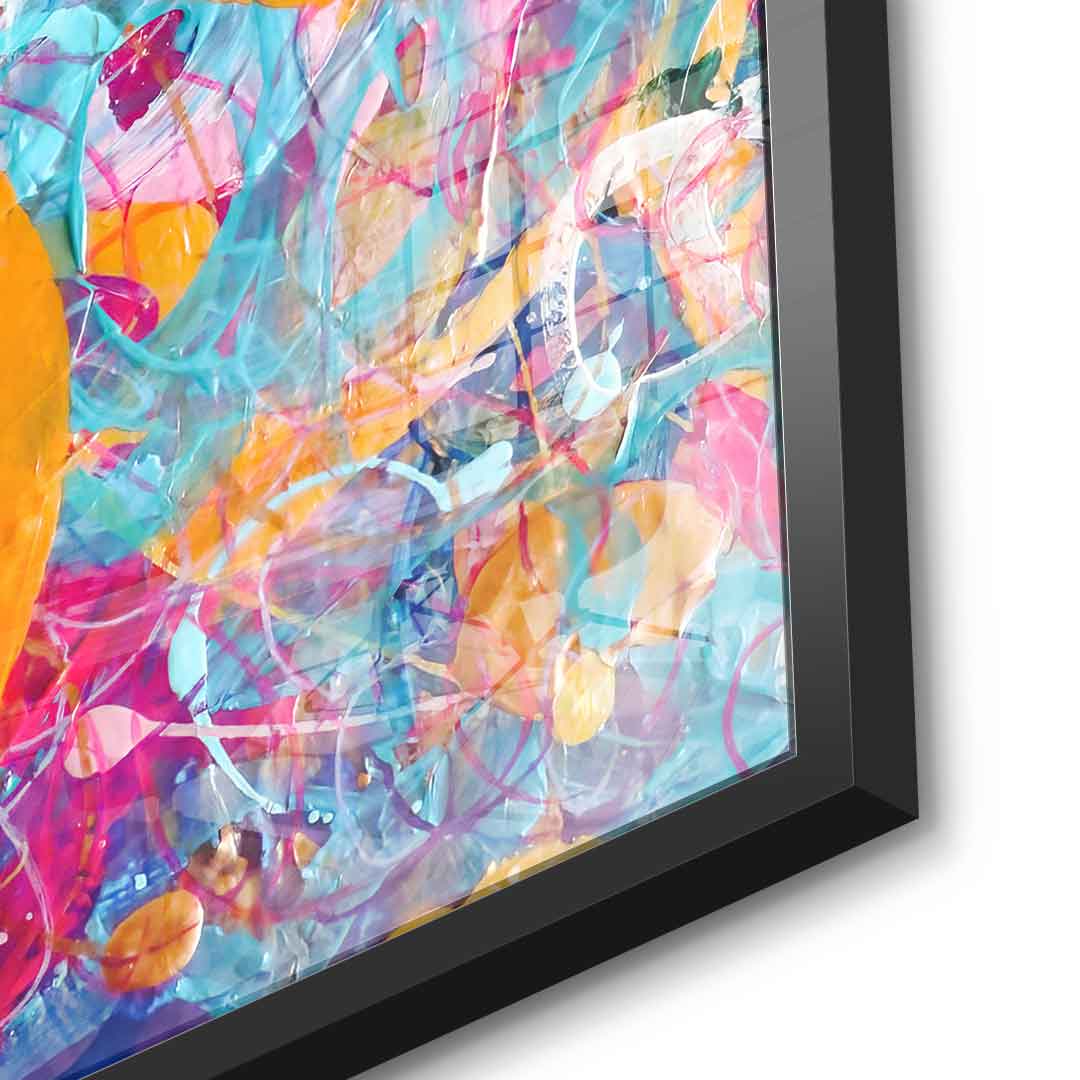 Angry Cat - acrylic glass