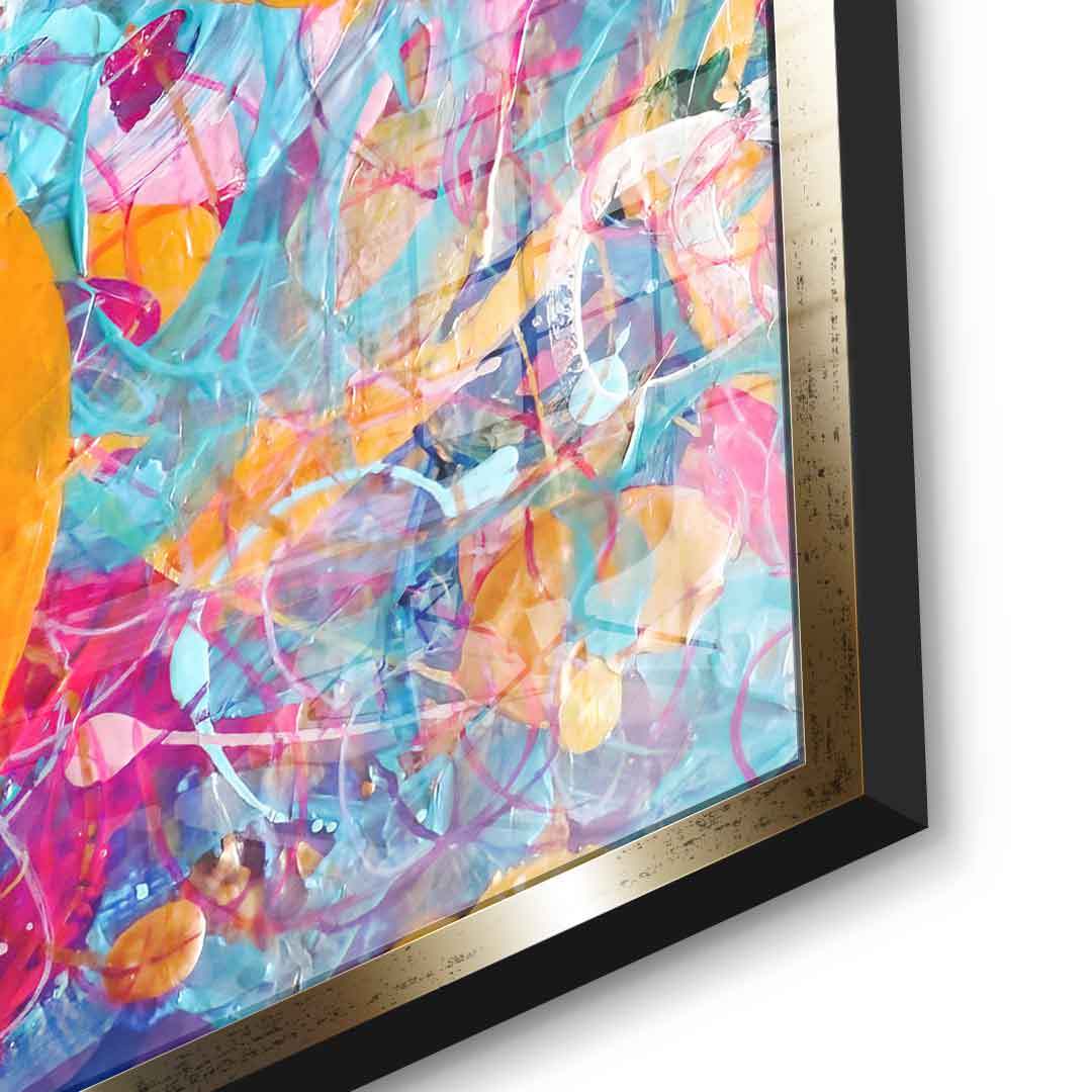 Angry Cat - acrylic glass