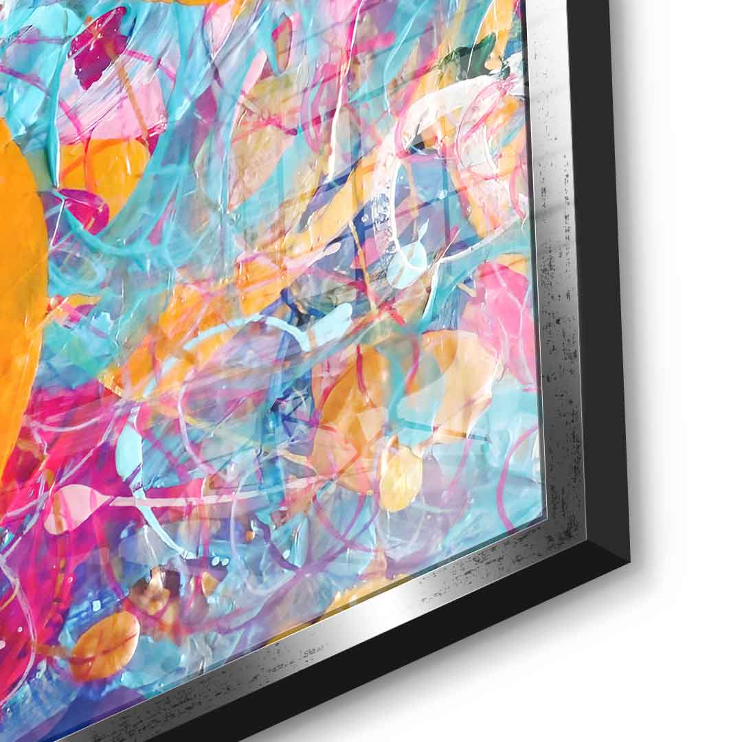 Angry Cat - acrylic glass