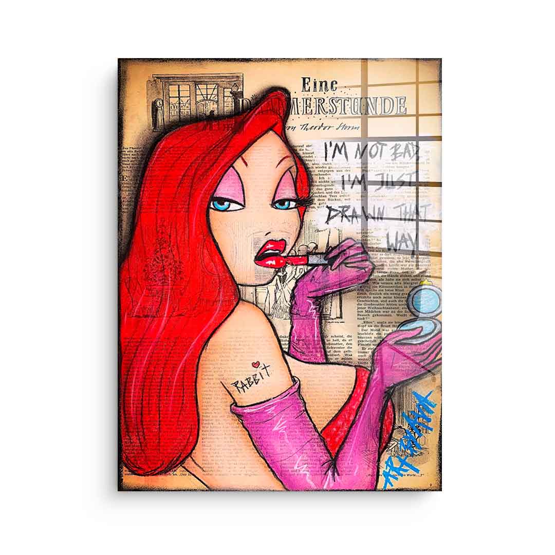 Jessica Rabbit's Make Up - Acrylic glass