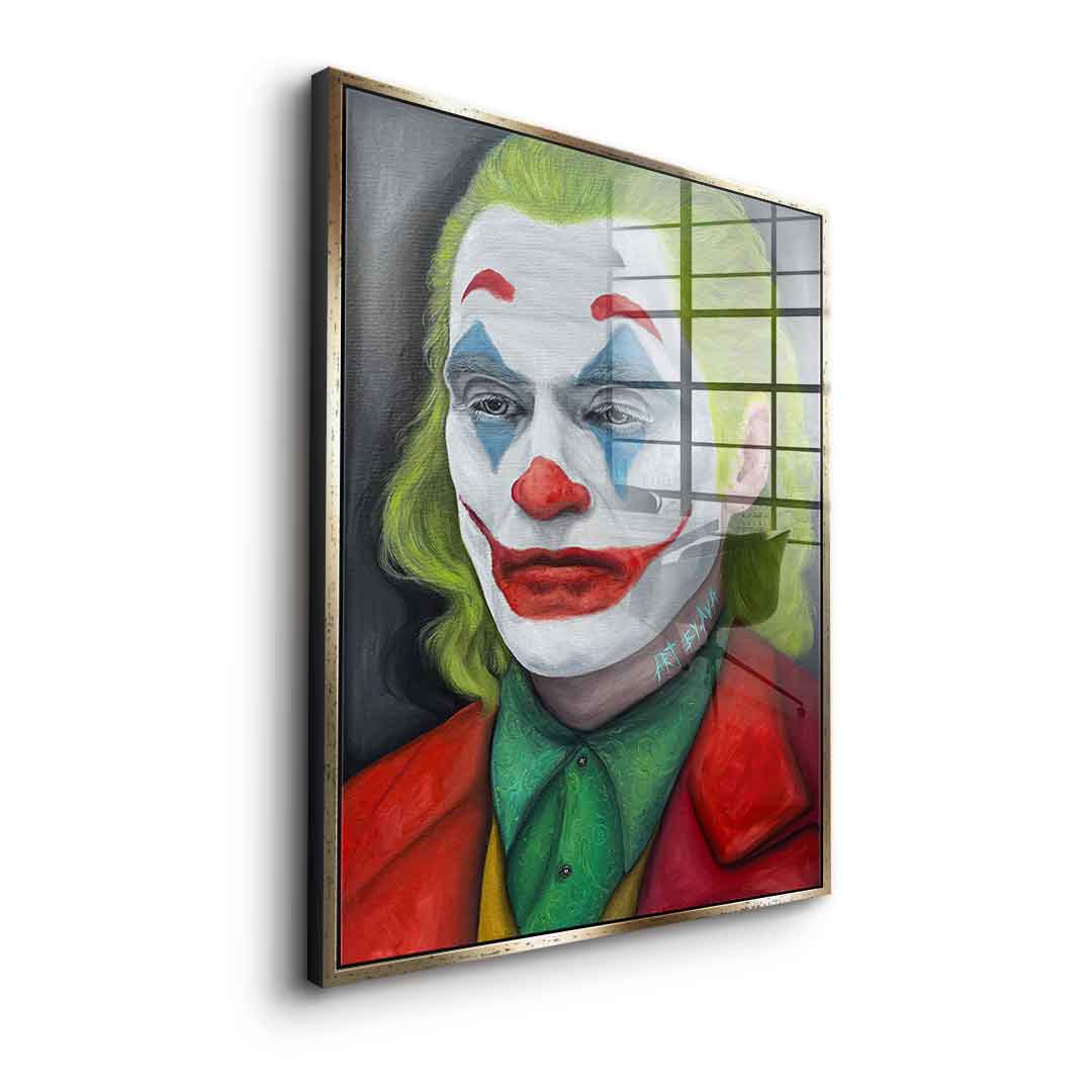Chaos portrait - acrylic glass