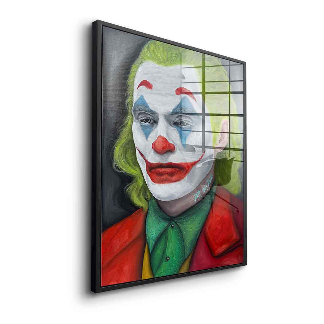 Chaos portrait - acrylic glass