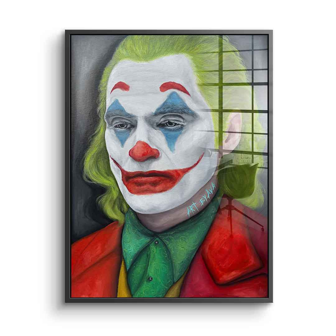 Chaos portrait - acrylic glass