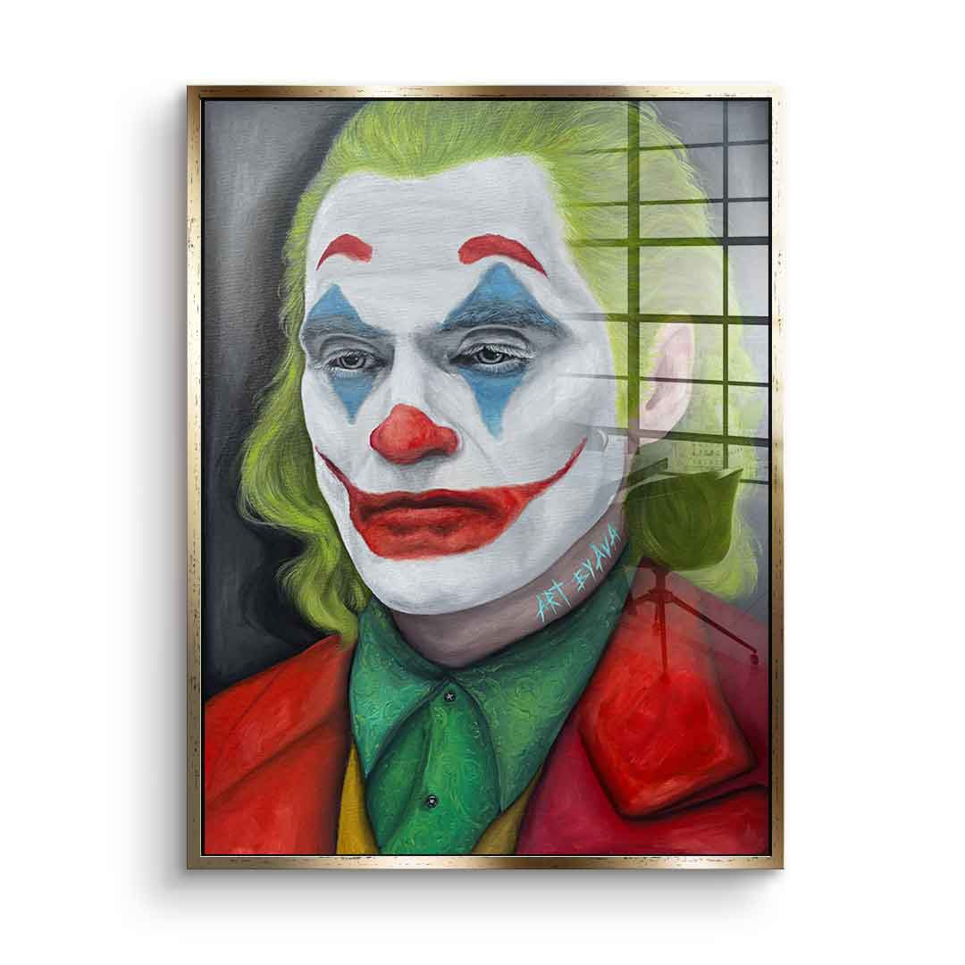 Chaos portrait - acrylic glass