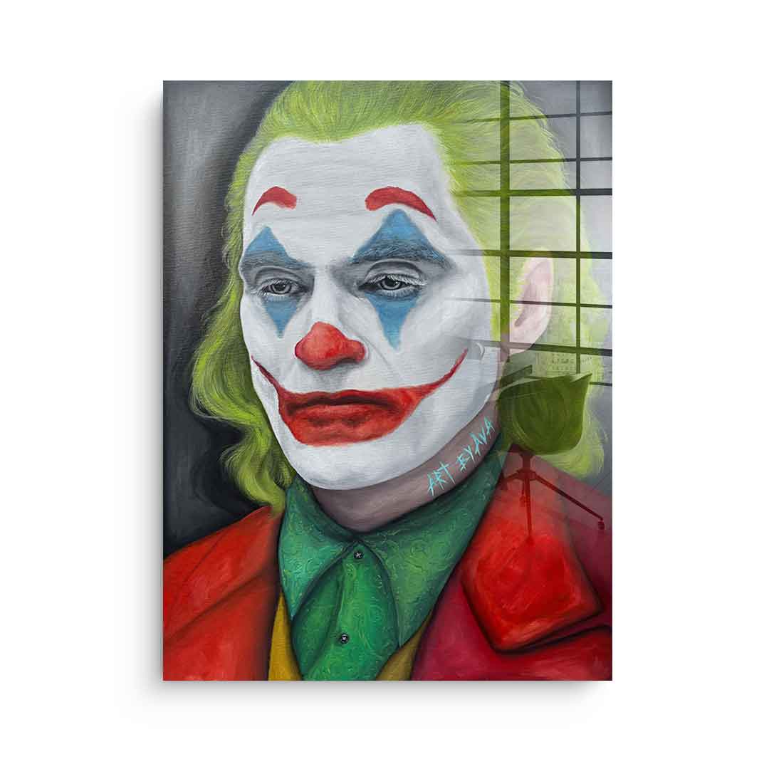 Chaos portrait - acrylic glass