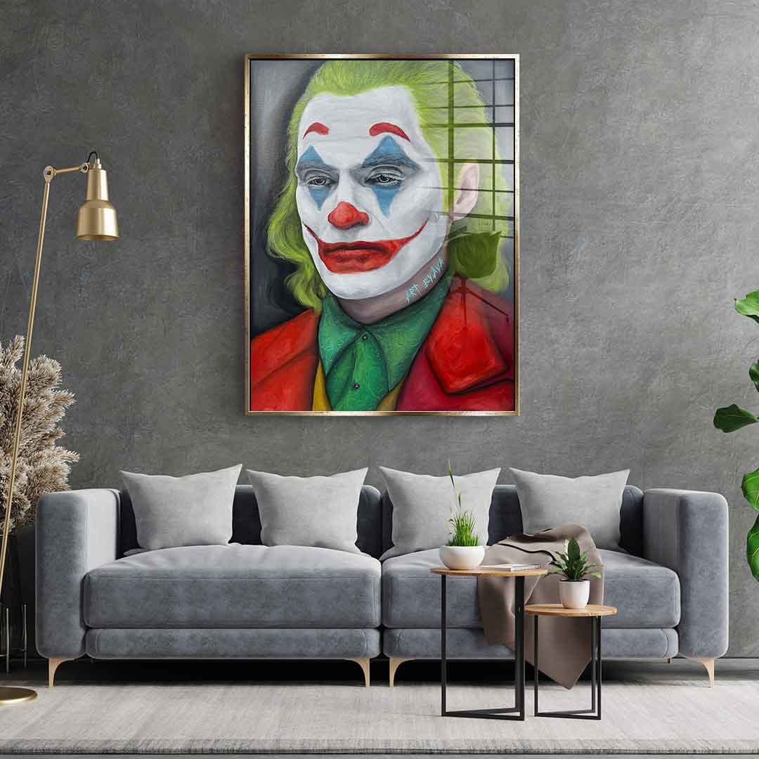 Chaos portrait - acrylic glass