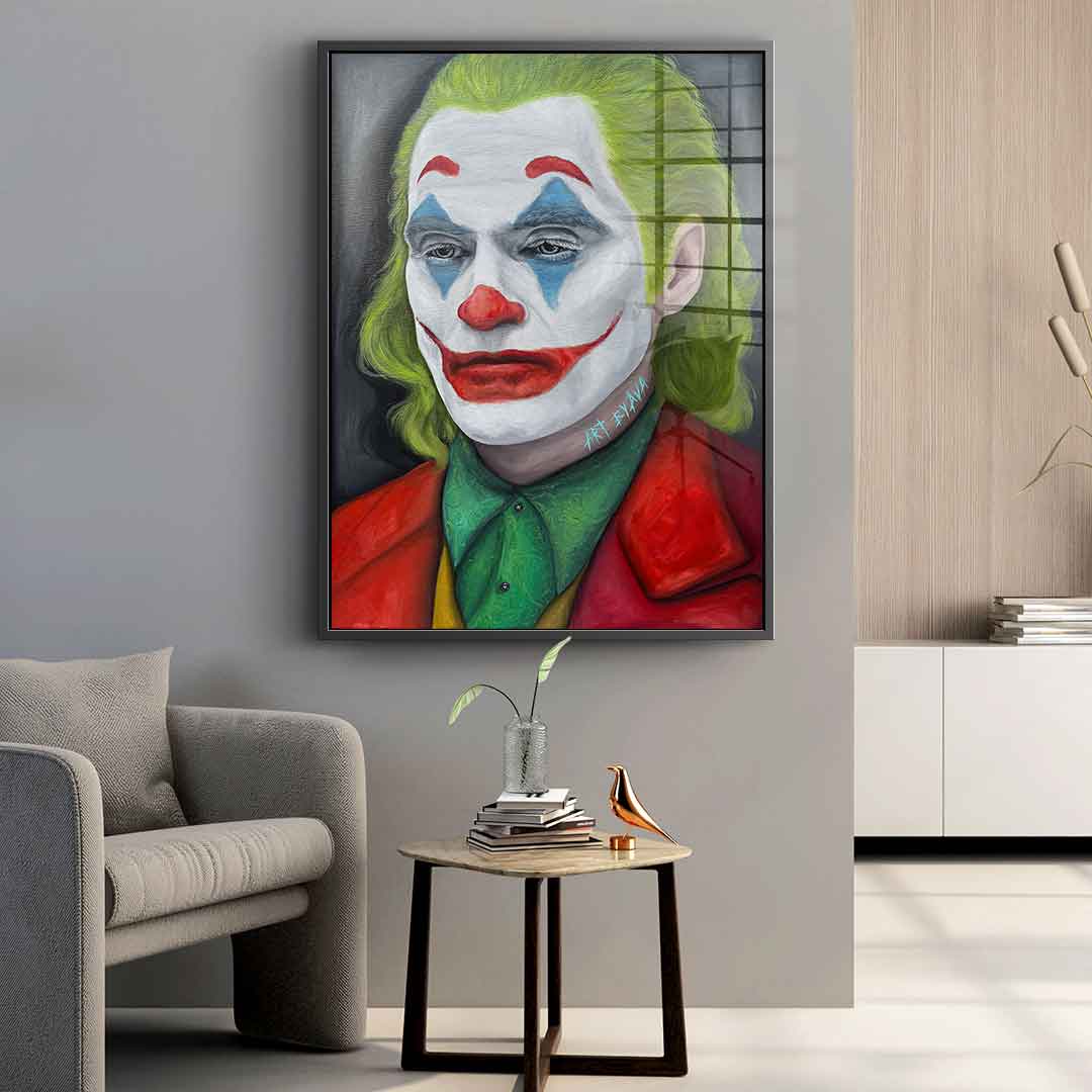 Chaos portrait - acrylic glass