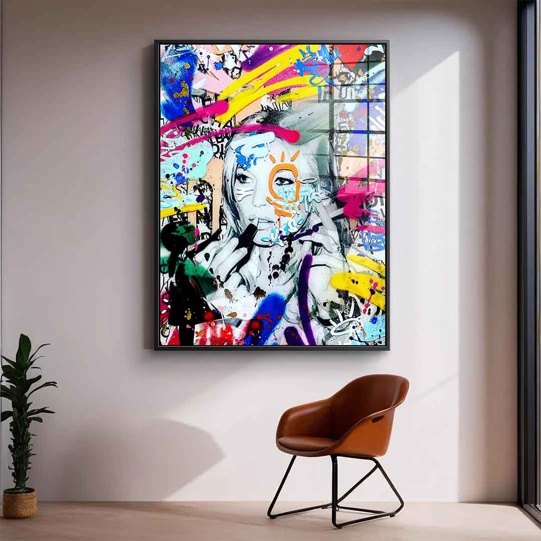 KATE BRAND GRAFFITI - Acrylglas