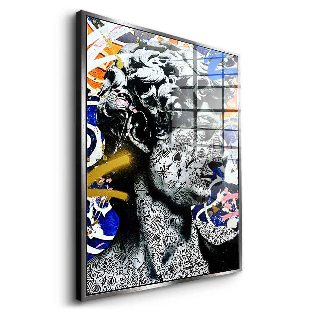 King David - acrylic glass
