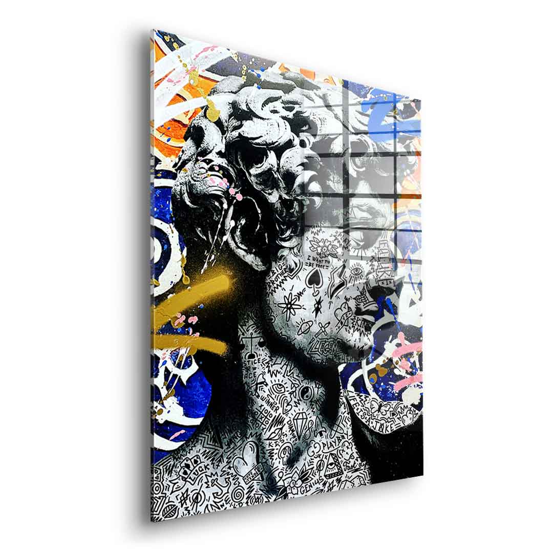 King David - acrylic glass